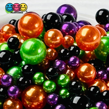 Halloween Holiday Acrylic Beads 20/100G Faux Sprinkles Decoden Slime Supplies Jewelry Fake Bake Bead