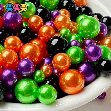 Halloween Holiday Acrylic Beads 20/100G Faux Sprinkles Decoden Slime Supplies Jewelry Fake Bake Bead