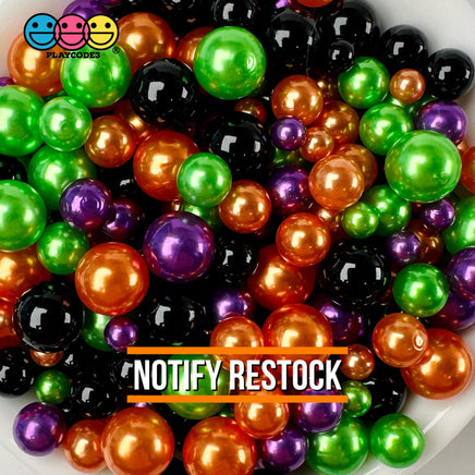 Halloween Holiday Acrylic Beads 20/100G Faux Sprinkles Decoden Slime Supplies Jewelry Fake Bake Bead