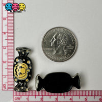 Halloween Holiday Fake Candy Spooky Kawaii Pumpkin Ghost Charm Flat Back Cabochons Decoden Slime
