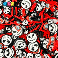 Halloween Holiday Jack Sarah Mixes 5Mm Fake Clay Sprinkles Decoden Fimo Jimmies Sprinkle