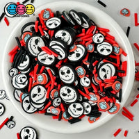 Halloween Holiday Jack Sarah Mixes 5Mm Fake Clay Sprinkles Decoden Fimo Jimmies Sprinkle