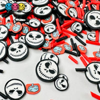 Halloween Holiday Jack Sarah Mixes 5Mm Fake Clay Sprinkles Decoden Fimo Jimmies Sprinkle