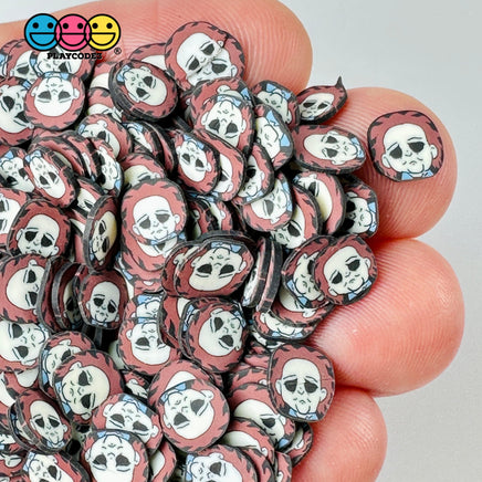 Halloween Holiday Michael Killer 80S Tv Character Spooky 5Mm/10Mm Fake Clay Sprinkles Decoden Fimo