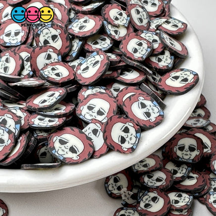 Halloween Holiday Michael Killer 80S Tv Character Spooky 5Mm/10Mm Fake Clay Sprinkles Decoden Fimo
