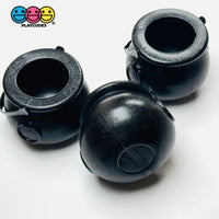 Halloween Holiday Plastic light weight Witches Pot Cauldron with Handle Cabochons Decoden Charm 3 pcs Charm