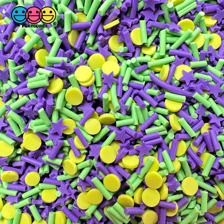 Halloween Holiday Purple Green Multicolor Fake Clay Sprinkles Decoden Fimo Jimmies Playcode3 Llc 10