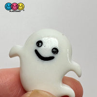 Halloween Holiday White Ghost Spooky Flatback Cabochons Decoden Charm 10 Pcs Playcode3 Llc