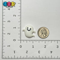 Halloween Holiday White Ghost Spooky Flatback Cabochons Decoden Charm 10 Pcs Playcode3 Llc