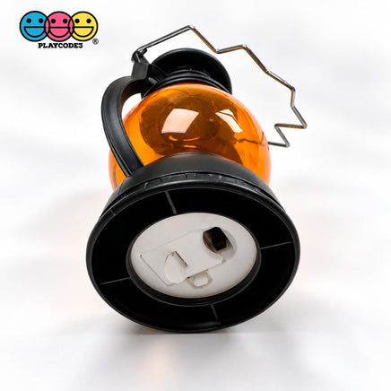 Halloween Jack O Lantern Light Up Lantern with Handle Fall Decoration - Fake Food