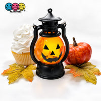 Halloween Jack O Lantern Light Up Lantern with Handle Fall Decoration - Fake Food