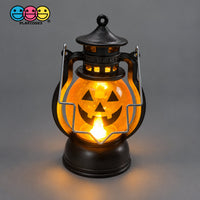 Halloween Jack O Lantern Light Up Lantern with Handle Fall Decoration - Fake Food