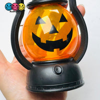 Halloween Jack O Lantern Light Up Lantern with Handle Fall Decoration - Fake Food