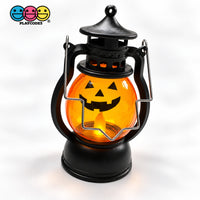 Halloween Jack O Lantern Light Up Lantern with Handle Fall Decoration - Fake Food