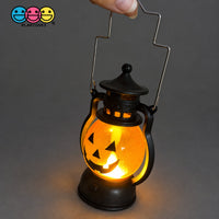 Halloween Jack O Lantern Light Up Lantern with Handle Fall Decoration - Fake Food