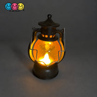 Halloween Jack O Lantern Light Up Lantern with Handle Fall Decoration - Fake Food