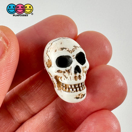 Halloween Miniature Skull Head Ghost Tree Haunted House 3D Holiday 4Pcs Cabochons Decoden Charm 10