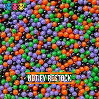 Halloween Mix Nonpareil Glass 1.9Mm Beads Caviar Faux Sprinkles Decoden Fake 20 Grams Bead