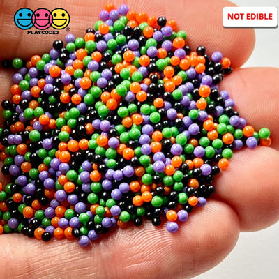 Halloween Mix Nonpareil Glass 1.9Mm Beads Caviar Faux Sprinkles Decoden Fake Bead