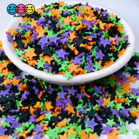 Halloween Multicolor Stars Fake Clay Sprinkles Decoden Fimo Jimmies Playcode3 Sprinkle