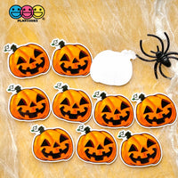 Halloween Theme Planars Jack-O-Lantern Witch Hat Haunted House Decoden 10Pcs Jack-O-Lantern Planar
