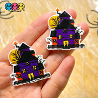 Halloween Theme Planars Jack-O-Lantern Witch Hat Haunted House Decoden 10Pcs Planar