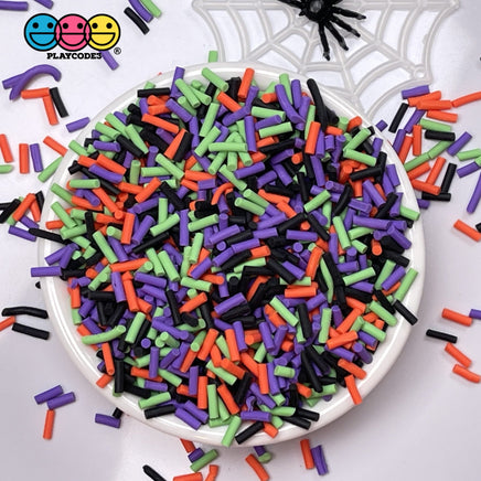 Polymer Clay Fake Sprinkles Halloween Trick Or Treat Holiday Decoden Funfetti Sprinkle