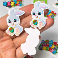 Happy Easter Theme Bunny Rabbit Eggs Planars Holiday Planar Decoden 10 Pcs