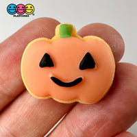 Haunted House Ghost Bones Eyes And Jack-O-Lantern Charm Plastic Party Favors Halloween Cabochons 10