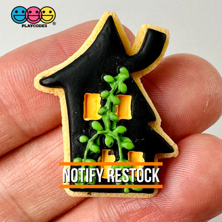 Haunted House Ghost Bones Eyes And Jack-O-Lantern Charm Plastic Party Favors Halloween Cabochons 10