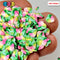 Heart Shape Spring Summer Flower Multi Color Mixes St Patrick Garden Fake Clay Sprinkles Decoden
