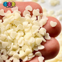 Hearts Glow-In-The-Dark Fimo Slices Fake Sprinkles Valentines Day Heart Shaped Decoden Funfetti