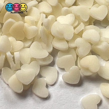 Hearts Glow-In-The-Dark Fimo Slices Fake Sprinkles Valentines Day Heart Shaped Decoden Funfetti 20