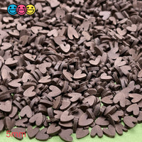 Hearts Valentines Day Heart Clay Sprinkles Decoden 20 Grams / Chocolate Sprinkle