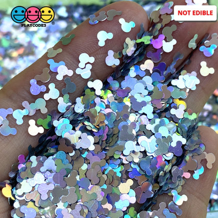 Holographic Mickey Glitters Nail Art 20/100 Grams Sprinkle