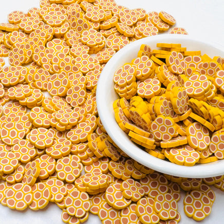 Honey Comb Bee Summer 10Mm Fake Clay Sprinkles Decoden Fimo Jimmies Playcode3 Sprinkle