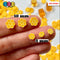 Honey Comb Shape Faux Sprinkles Fake Sprinkle Fimo Funfetti 5/10 Mm