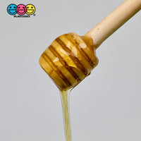 Honey Dipper Stick Natural Wood Mini Wand Woodcraft Party Favor 10Pcs