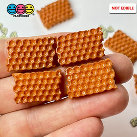 Honeycomb Flatback Charms Mini Charm Fake Food Honey Cabochons Decoden 10 Pcs