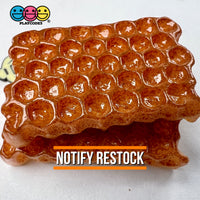 Honeycomb Flatback Charms Mini Charm Fake Food Honey Cabochons Decoden 10 Pcs