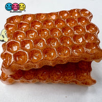 Honeycomb Flatback Charms Mini Charm Fake Food Honey Cabochons Decoden 10 Pcs
