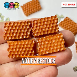 Honeycomb Flatback Charms Mini Charm Fake Food Honey Cabochons Decoden 10 Pcs