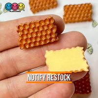 Honeycomb Flatback Charms Mini Charm Fake Food Honey Cabochons Decoden 10 Pcs