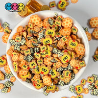 Honeycomb Teddy Bear Bees Mix Fimo Fake Polymer Clay Sprinkles Jimmies Kawaii Funfetti Sprinkle