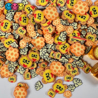 Honeycomb Teddy Bear Bees Mix Fimo Fake Polymer Clay Sprinkles Jimmies Kawaii Funfetti Sprinkle