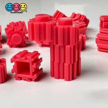 Hot Pink Micro Diamond Building Blocks Crunchy Slime Crunch 200 Pcs Playcode3 Llc Charm