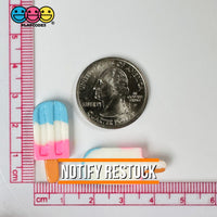 Ice Cream Bar Mini Pink White Blue Charms Fake Dessert Summer Cabochons Decoden 10 Pcs Playcode3 Llc