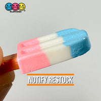 Ice Cream Bar Mini Pink White Blue Charms Fake Dessert Summer Cabochons Decoden 10 Pcs Playcode3 Llc