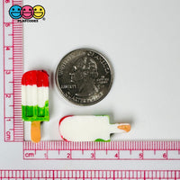 Ice Cream Bar Mini Red White Green Charms Fake Dessert Christmas Cabochons Decoden 10 Pcs Playcode3