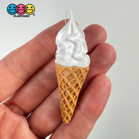 Ice Cream Cone Mini Chocolate Mango Matcha Strawberry Fake Food Cabochons Decoden Charm 5 Pcs